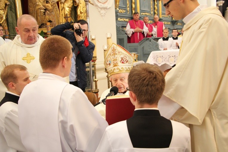 Święcenia diakonatu w Łowiczu