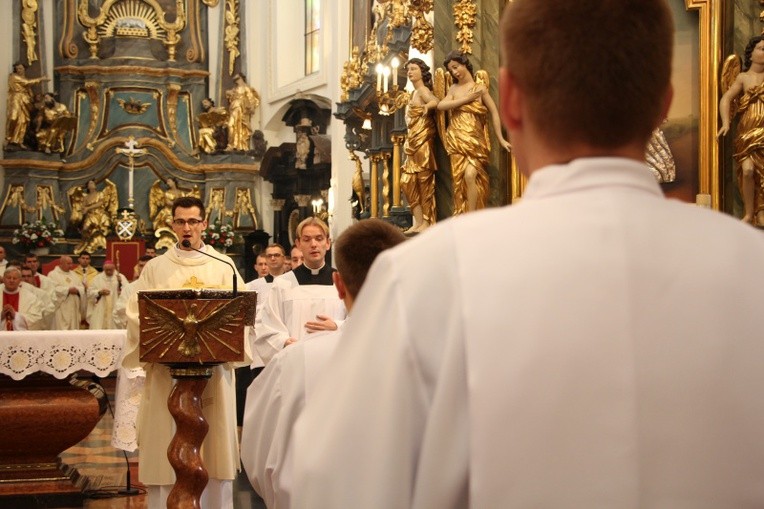 Święcenia diakonatu w Łowiczu