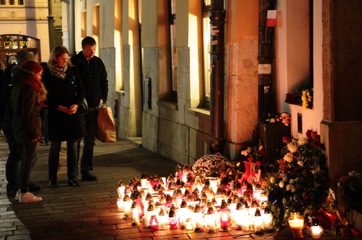 Kraków solidarny z Francją