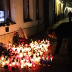 Kraków solidarny z Francją