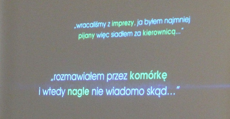 Światowy Dzień Pamięci o Ofiarach Wypadków Drogowych w Zabawie