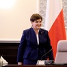 Premier Szydło o expose