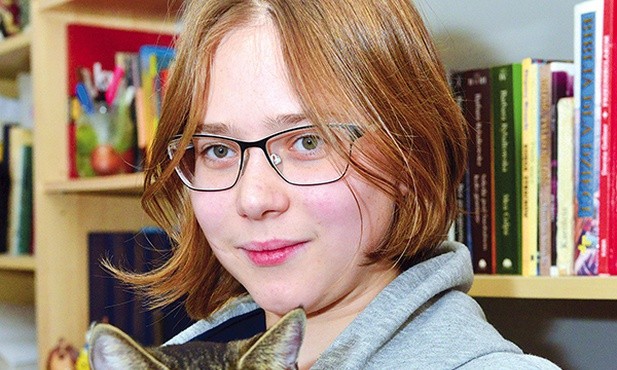 Olga w nowej fryzurze  czuje się znakomicie