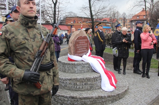Obelisk ofiarom z 1945 r. 