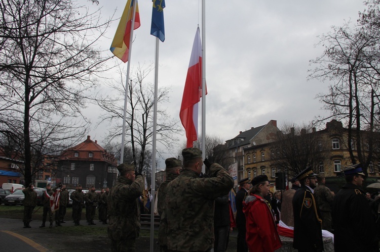 Obelisk ofiarom z 1945 r. 