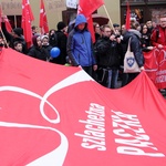 Marsz na otwarcie bazy rodzin Szlachetnej Paczki 2015