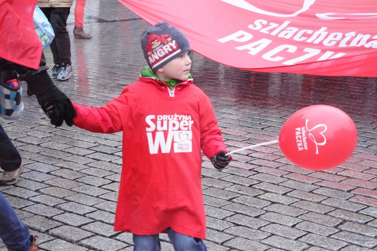 Marsz na otwarcie bazy rodzin Szlachetnej Paczki 2015