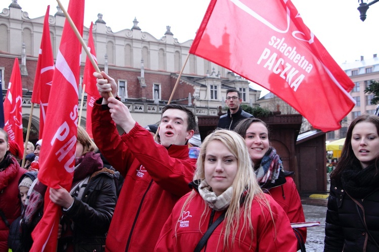 Marsz na otwarcie bazy rodzin Szlachetnej Paczki 2015