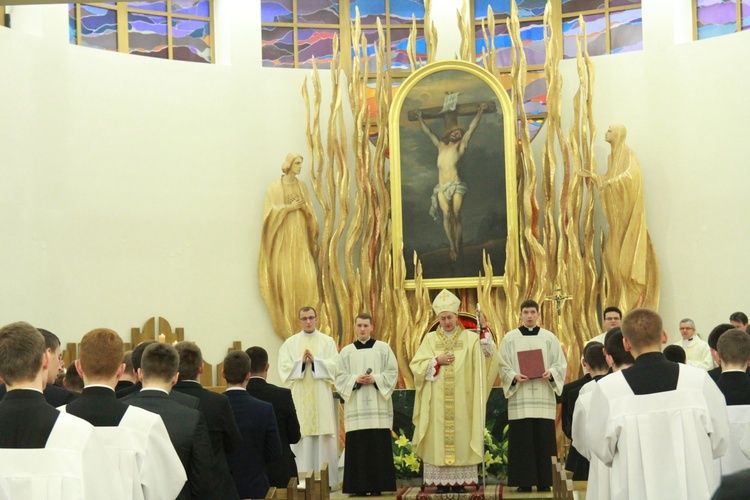 Obłóczyny w seminarium