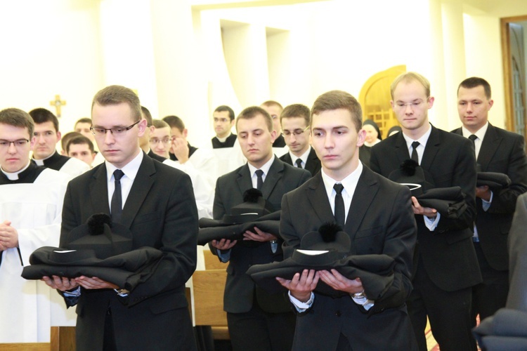 Obłóczyny w seminarium