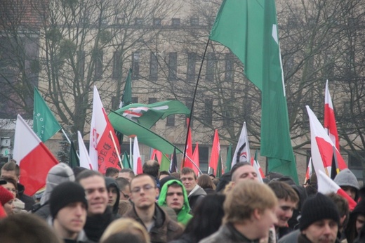 Dwie manifestacje antyimigracyjne w Gdańsku