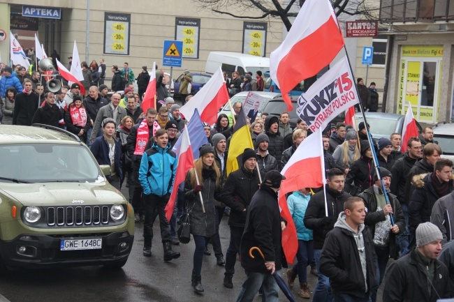 Dwie manifestacje antyimigracyjne w Gdańsku