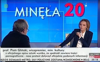 Gliński w TVP: To jest program propagandowy