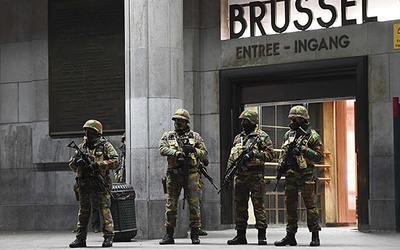 Bruksela jest jednym z miast najbardziej zagrożonych zamachem