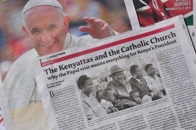 Franciszek przyjął prezydenta Kenii