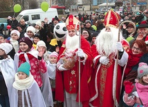 Największe emocje orszak wzbudza oczywiście wśród dzieci