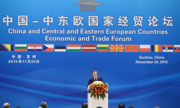 Prezydent Duda na szczycie w Chinach