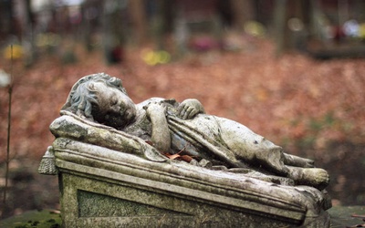  Nagrobek ze starego cmentarza przy ul. Wrocławskiej w Opolu
