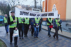 Trasa tradycyjnie wiodła z kościoła pw. Chrystusa Króla, ulicami 1 Maja, Jachowicza, Sandomierską, Zwierzyniecką do kapliczki Serca Pana Jezusa