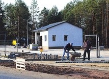 Na razie trwają jeszcze prace budowlane