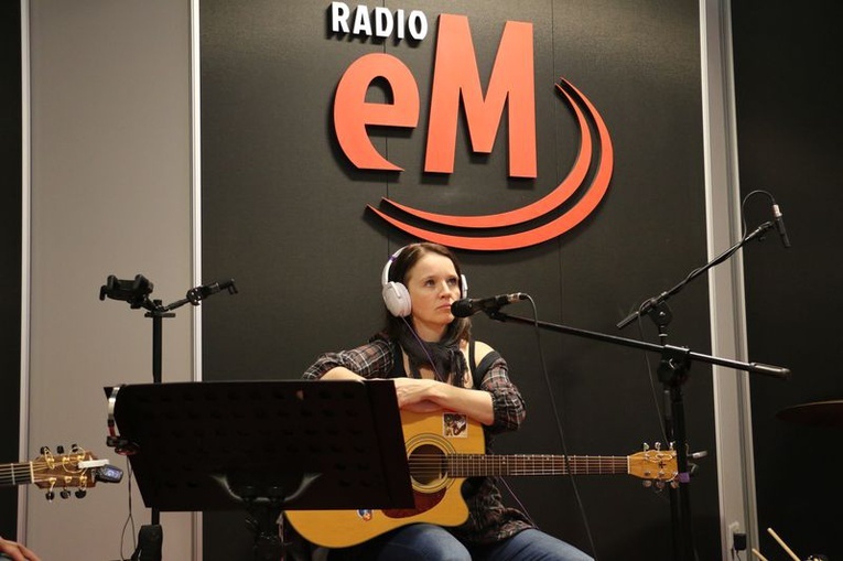 Przed koncertem Magdy Anioł w Radiu eM