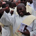 Papież w kampusie w Nairobi