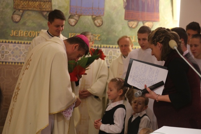 Poświęcenie nowej polichromii w kościele św. Klemensa w Ustroniu