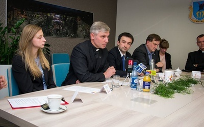 Konferencja prasowa ŚDM w Mielcu