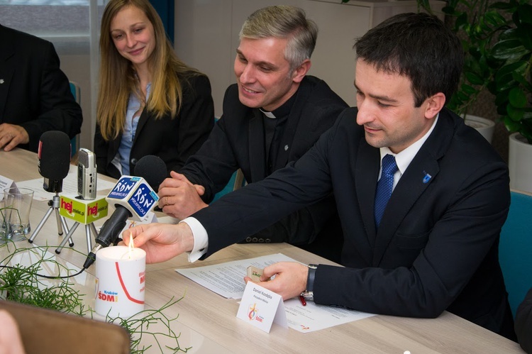 Konferencja prasowa ŚDM w Mielcu