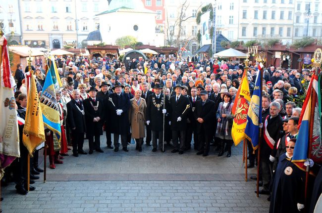 Świętowali kupcy krakowscy