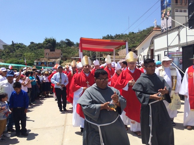 Beatyfikacja franciszkanów - zdjęcia z Peru