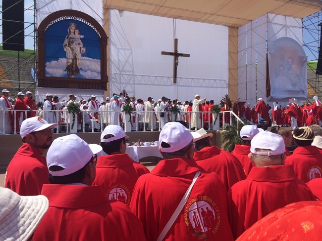 Beatyfikacja franciszkanów - zdjęcia z Peru