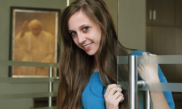 Monika Krajewska, studentka teologii