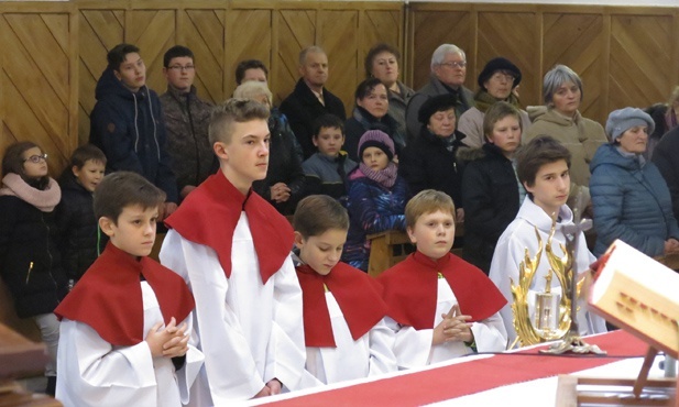 Peregrynacja w Łodygowicach Górnych