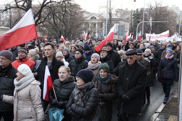 Marsz w obronie demokracji