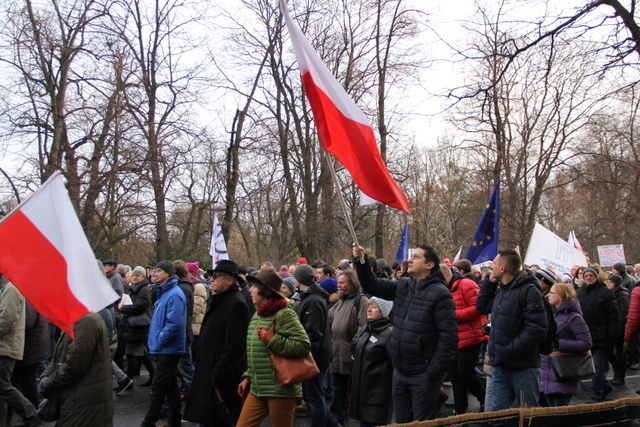 Marsz w obronie demokracji