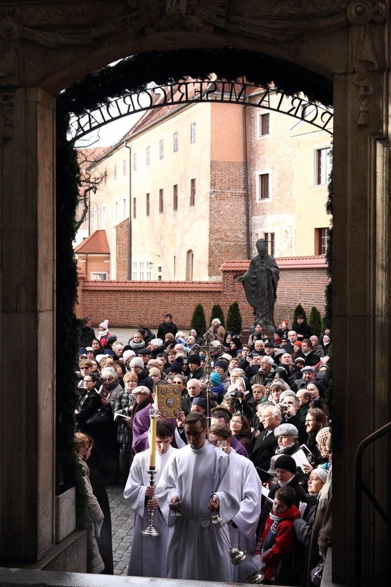 Brama Miłosierdzia w katedrze wawelskiej