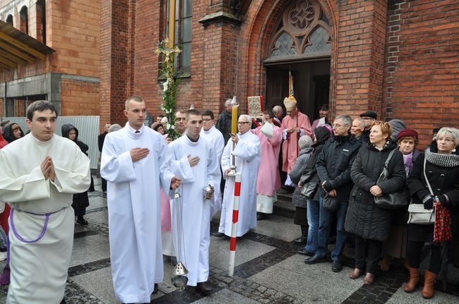 Otwarcie Drzwi Świętych w katedrze