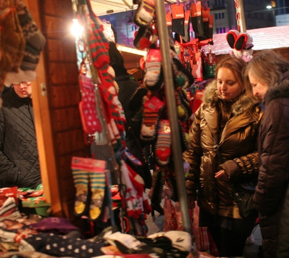 Jarmark na rynku w Katowicach