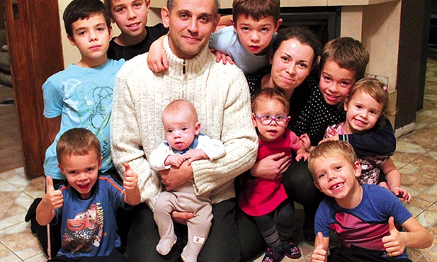  Rodzina w komplecie. Tutaj nudzić się nie można