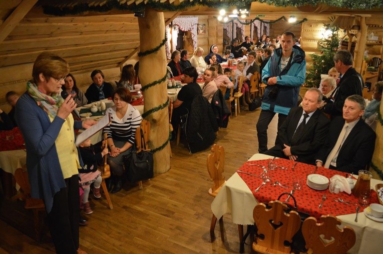 Spotkanie wigilijne rodzin zastępczych