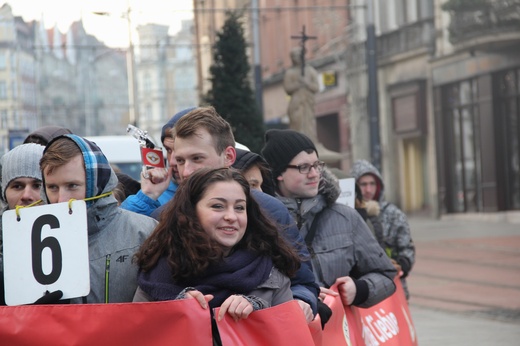 Żywy tramwaj w Katowicach