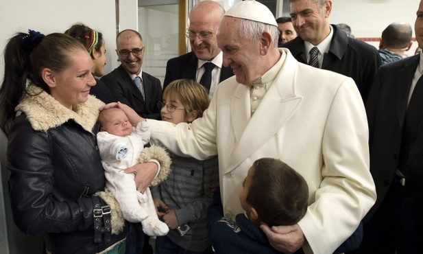 Papież spotkał się z ubogimi 