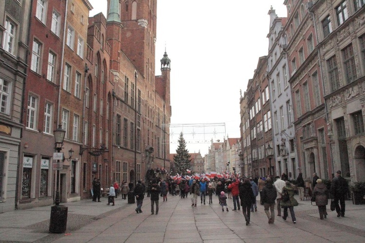 Manifestacja KOD w Gdańsku