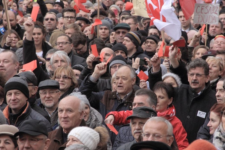 Manifestacja KOD w Gdańsku