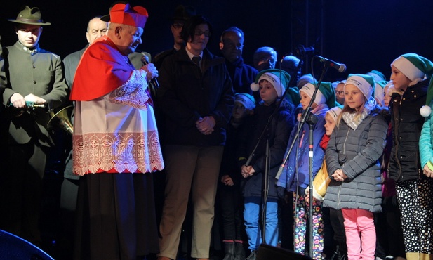 Zajaśniała papieska choinka!
