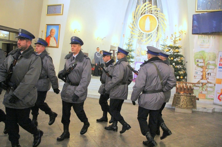 Srebrny jubileusz duszpaterstwa niebieskich mundurów