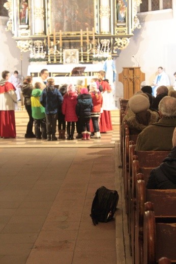 Roraty w "dużym kościele"