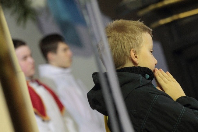 Roraty w "dużym kościele"