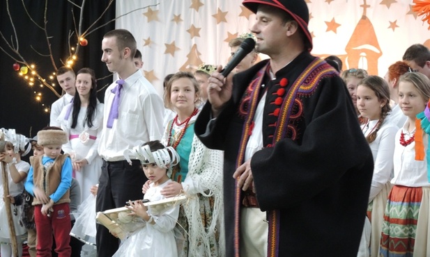 Krzysztof Sporysz, szef zespołu "Kozianie", złożył wszystkim góralskie życzenia